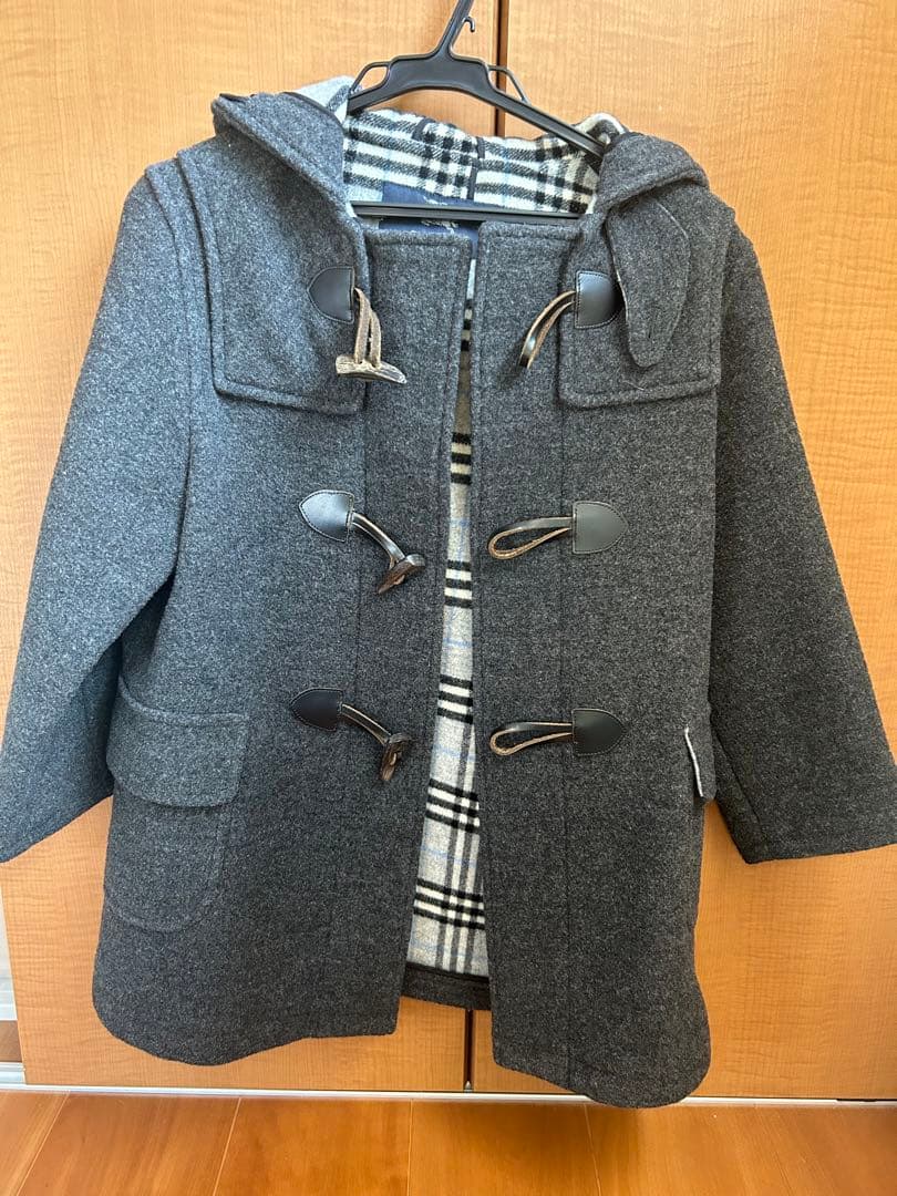 美品　バーバリー　ダッフルコート　120