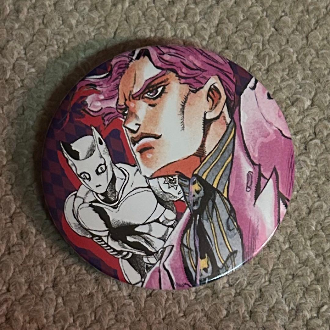 ジョジョ展　缶バッジ　吉良吉影　荒木飛呂彦原画展　S市杜王町　2017