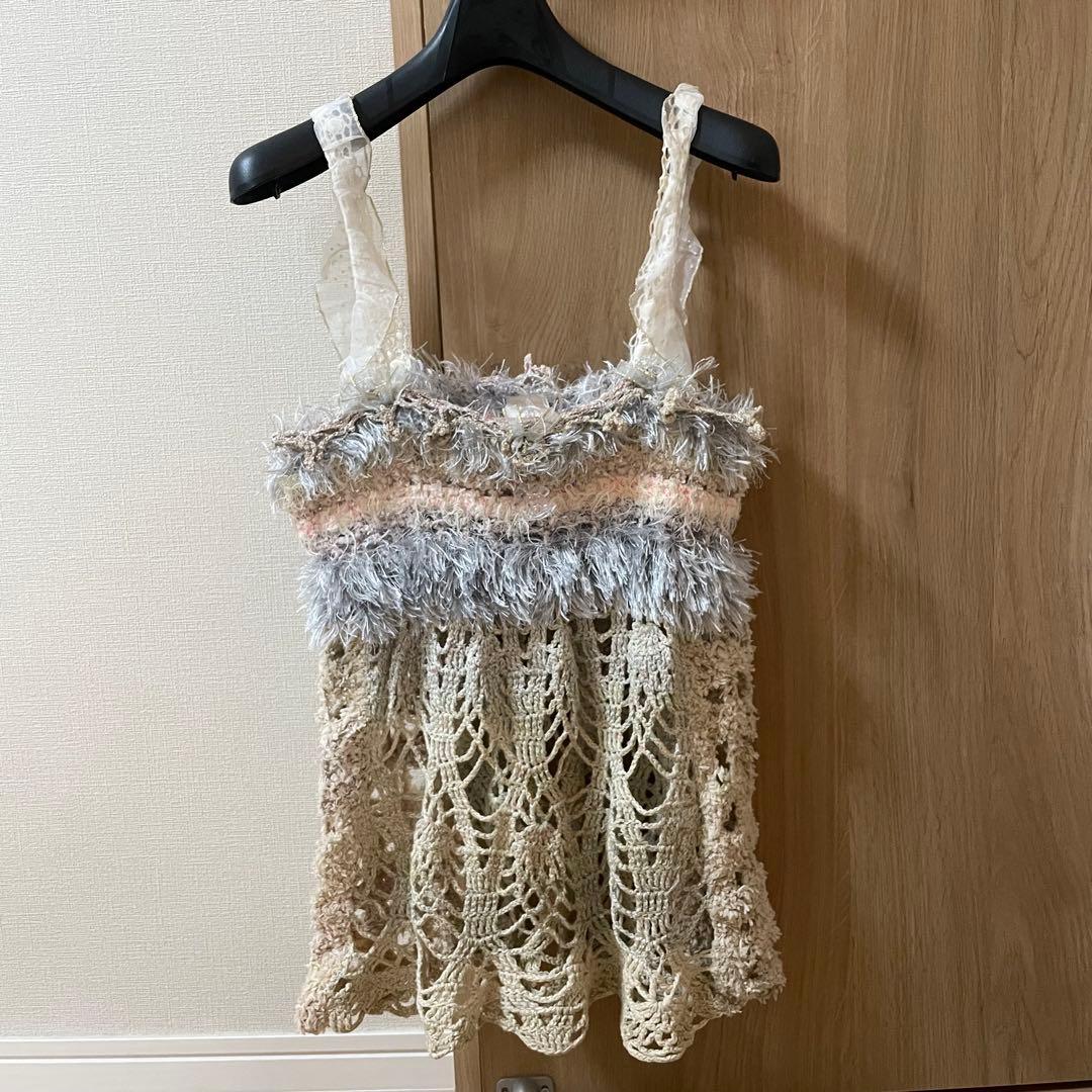 rurumu ニットキャミソール