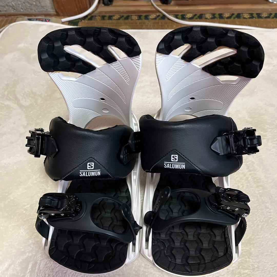 SALOMON スノーボード ビンディング ホワイト/ブラック