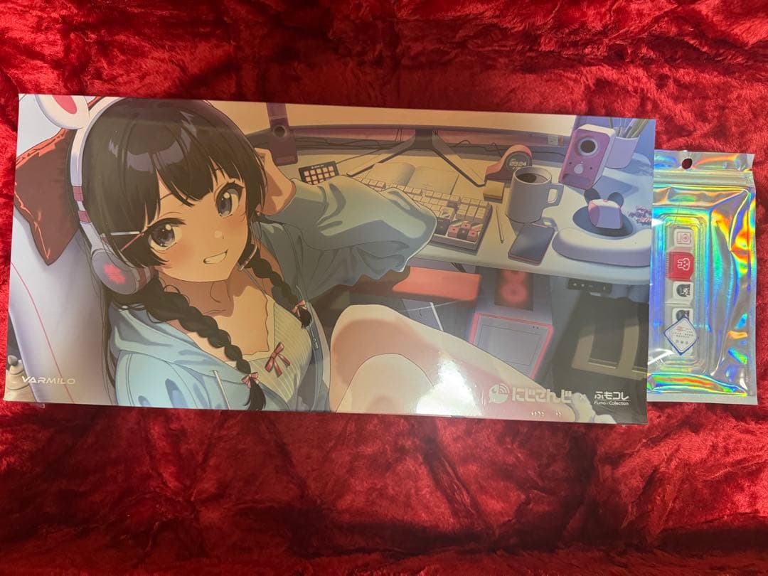 にじさんじ×もふコレ 月ノ美兎 キーボード Kailh軸&キーキャップ2点セット