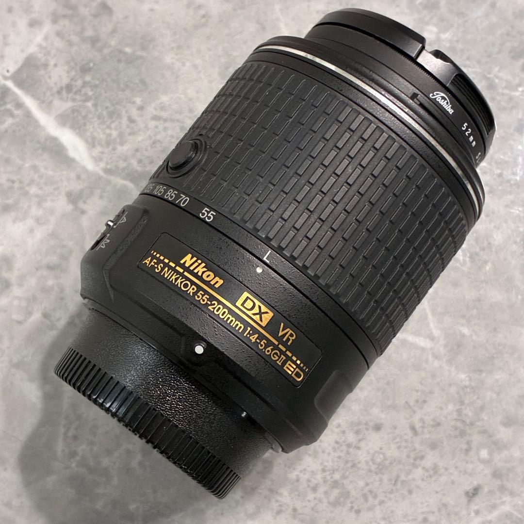 ⭐️美品⭐️ Nikon 55-200mm f4-5.6GII ED VR望遠レンズ