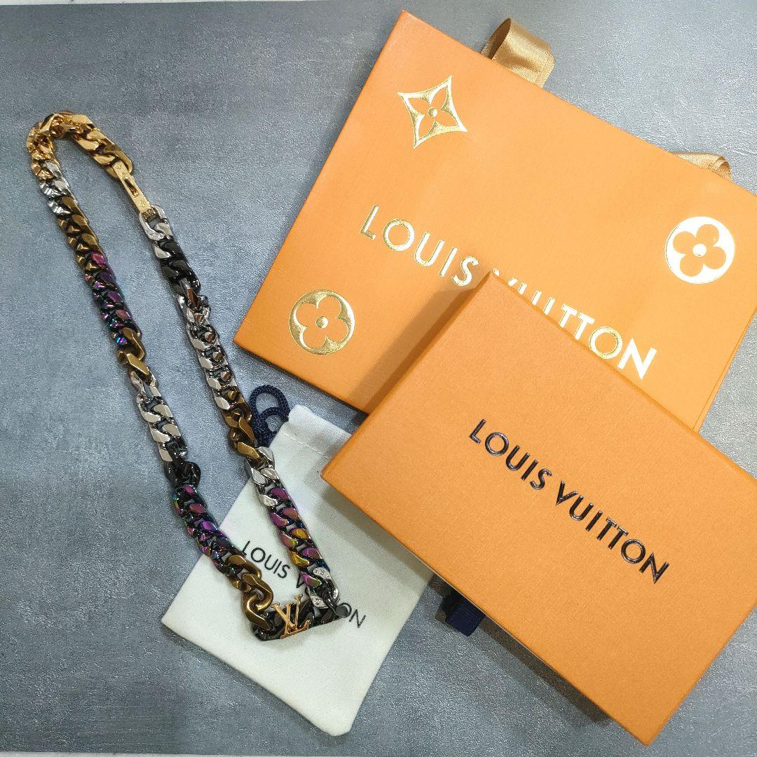ルイヴィトン チェーンネックレス コリエ