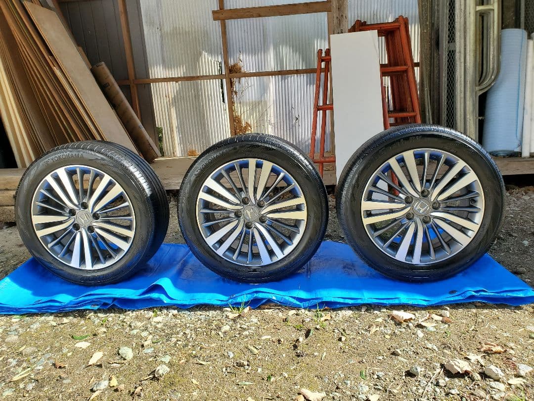 オデッセイ RC4 純正 17インチ タイヤ・ホイールセット 1本