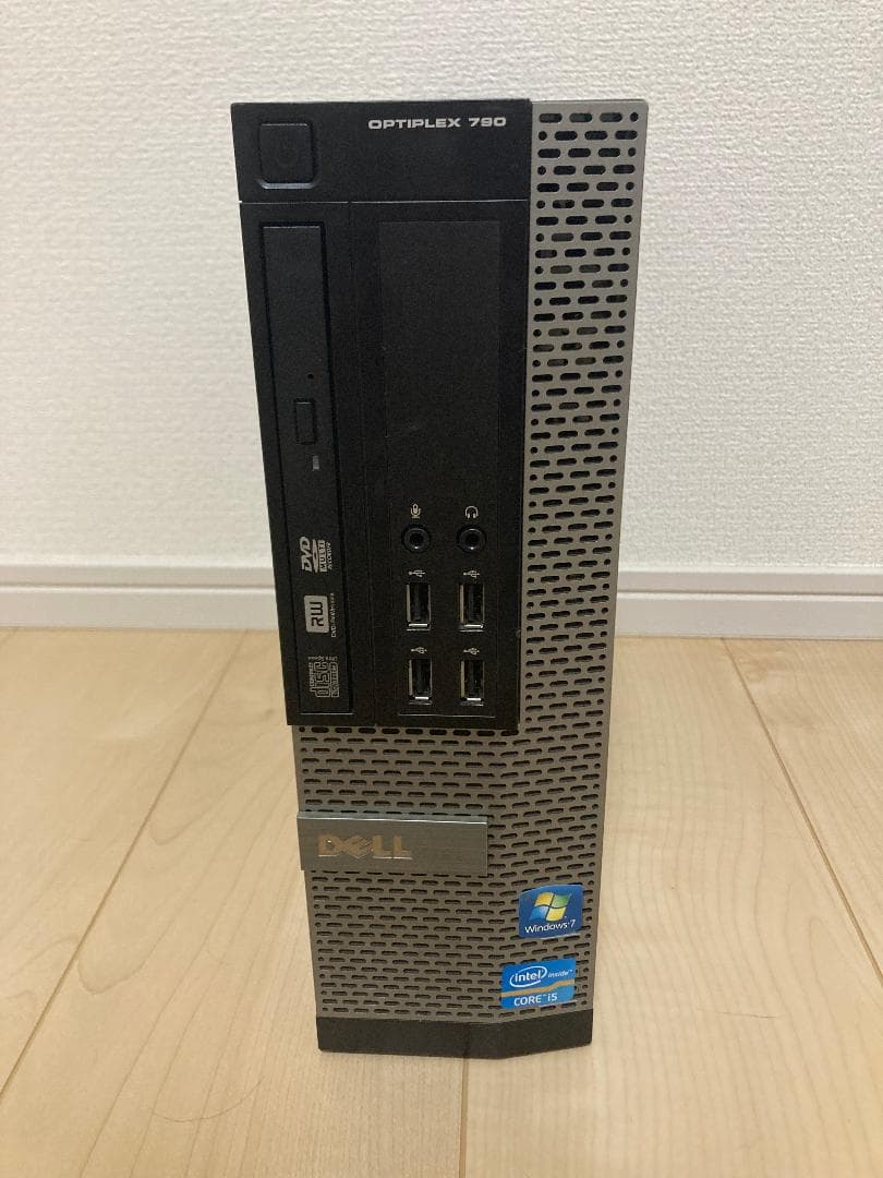 ミニPC DELL OptiPlex 790 i5 7GB SSD+HDD Win11