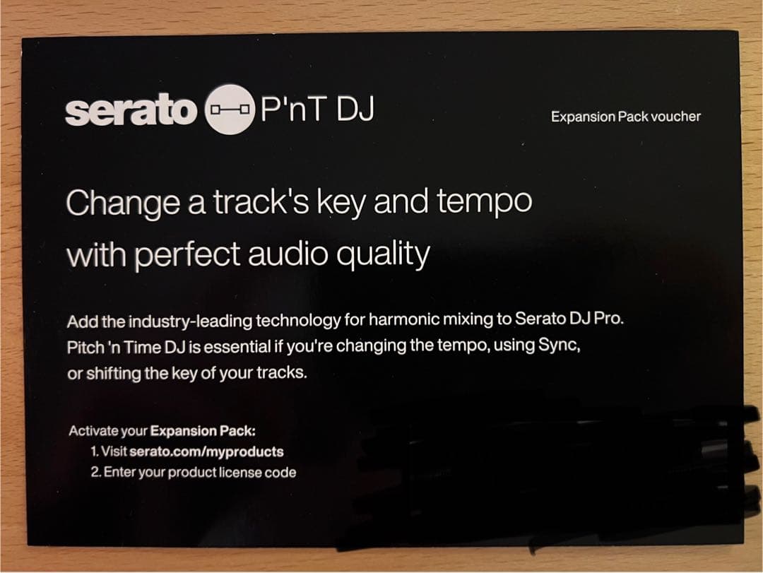 Serato DJ PITCH N TIME DJ バウチャーコード