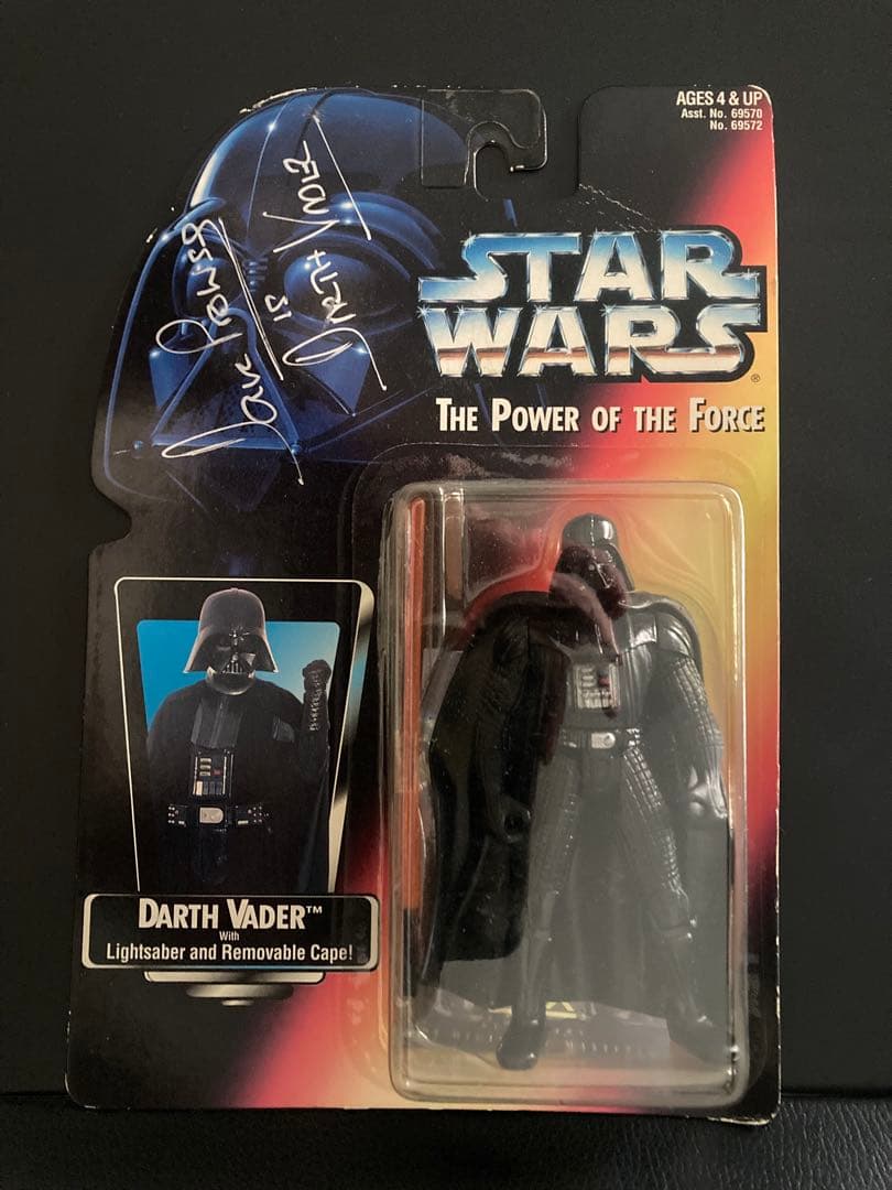 超希少！サイン入り！Darth Vader フィギュア