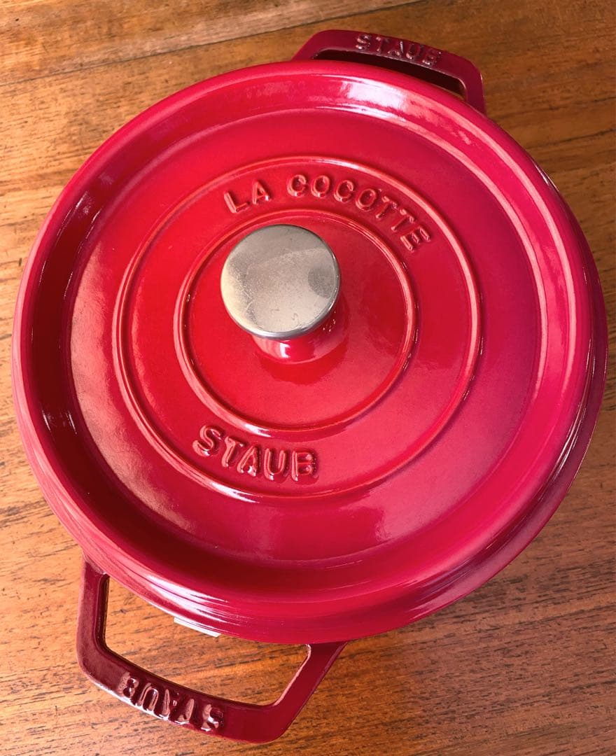 ストウブ ココットSTAUB LA COQUETTE 22cm 赤