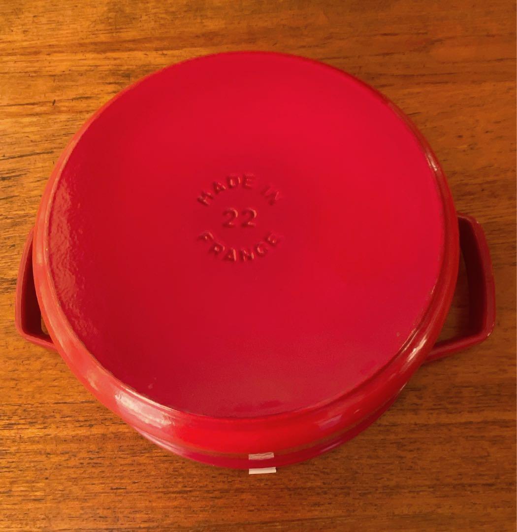 ストウブ ココットSTAUB LA COQUETTE 22cm 赤