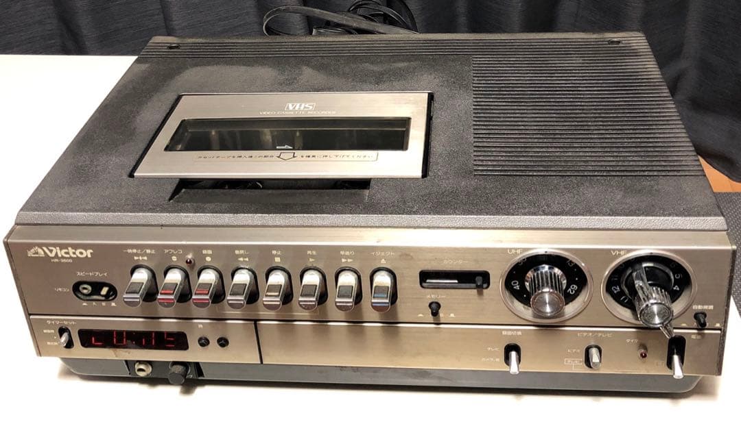 Victor HR-3600 ジャンク　レトロ　ビデオデッキ