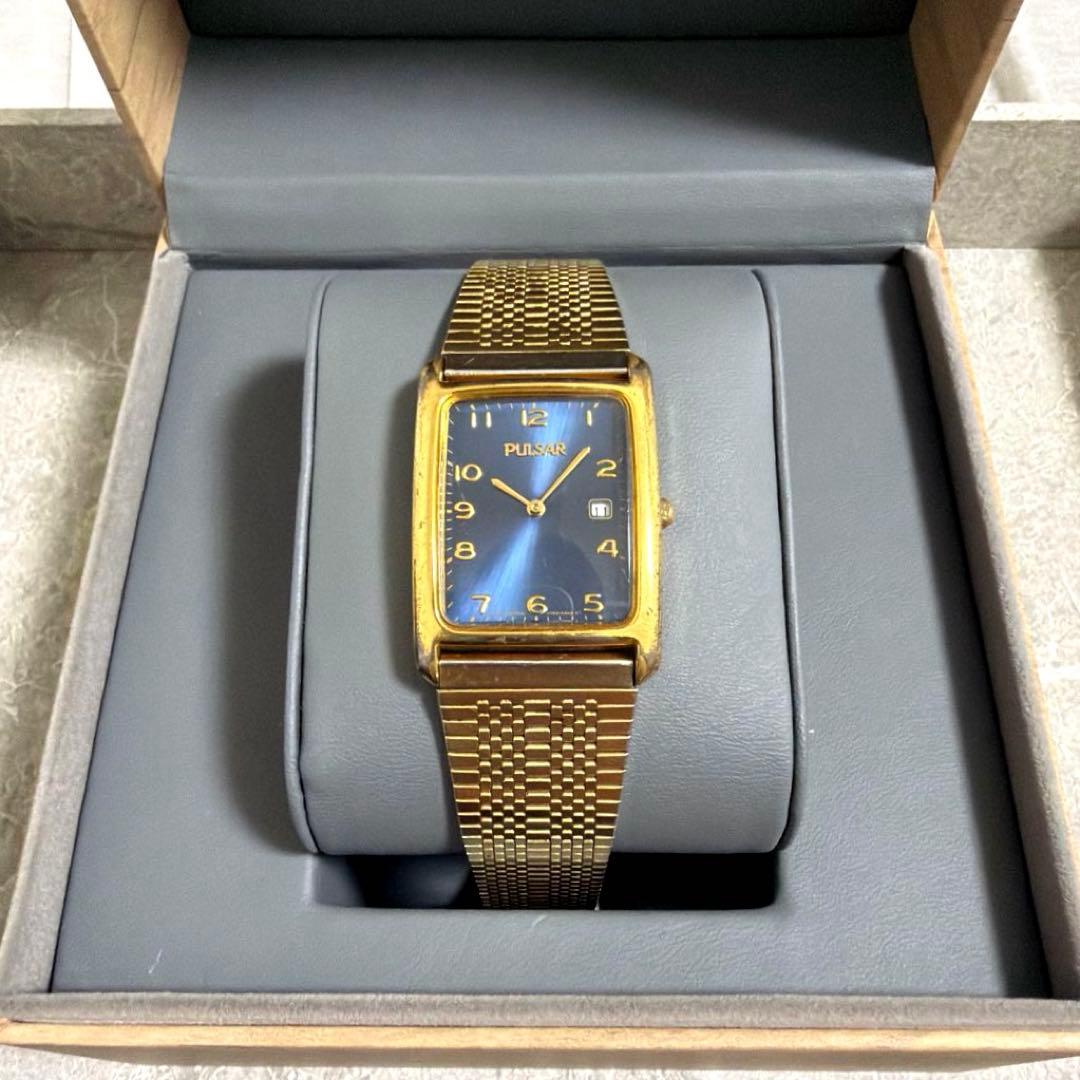 【レア】SEIKO セイコー パルサー ヴィンテージ ウォッチ ゴールド 稼動品