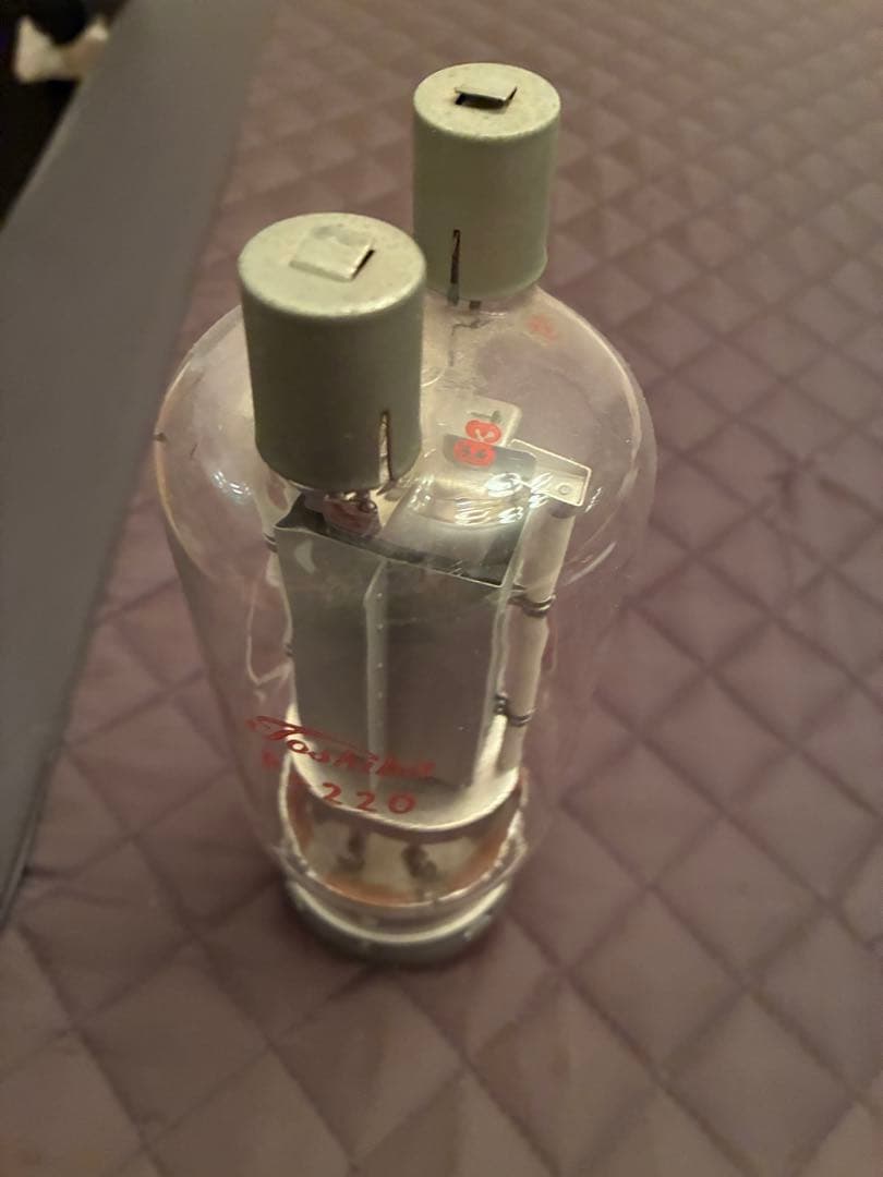 東芝P-220 真空管 寸法高さ200軽80