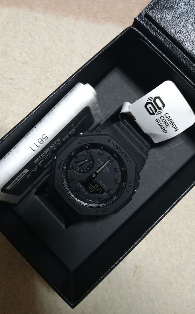 未使用G-SHOCK☆GA-2100-1A1JF