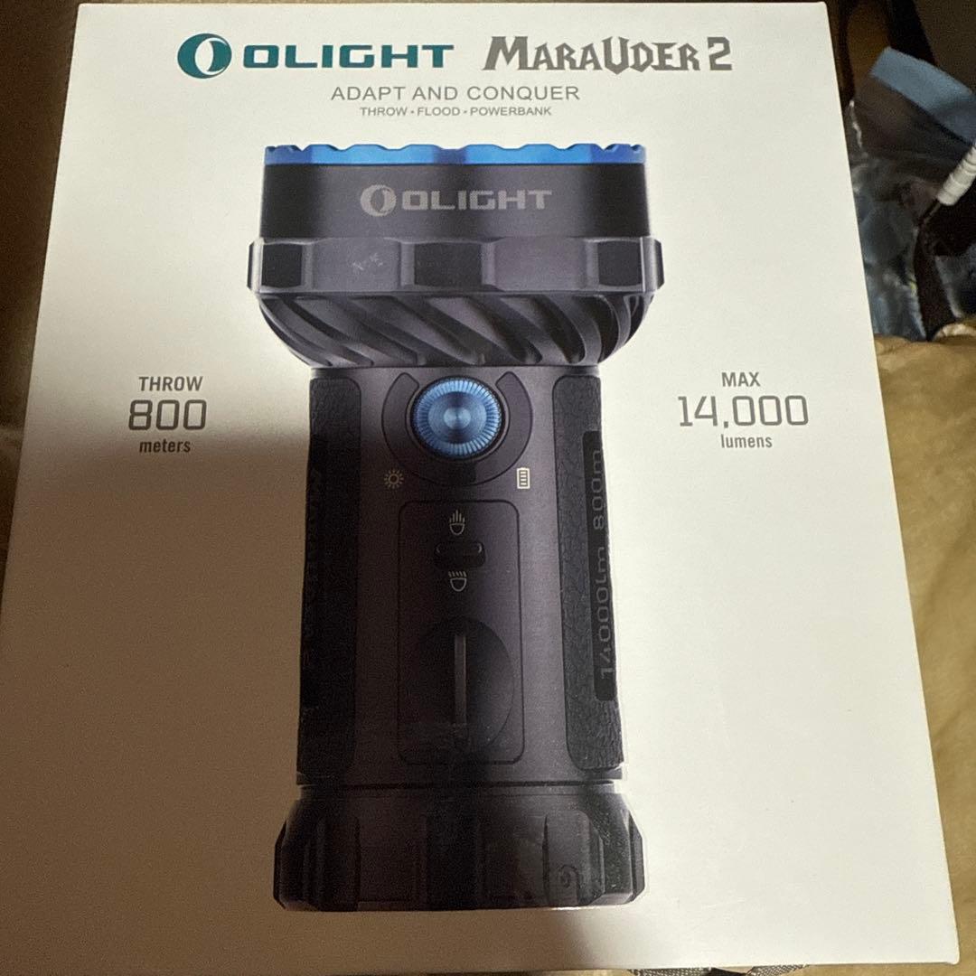オーライト　Olight Marauder 2 懐中電灯 14,000ルーメン