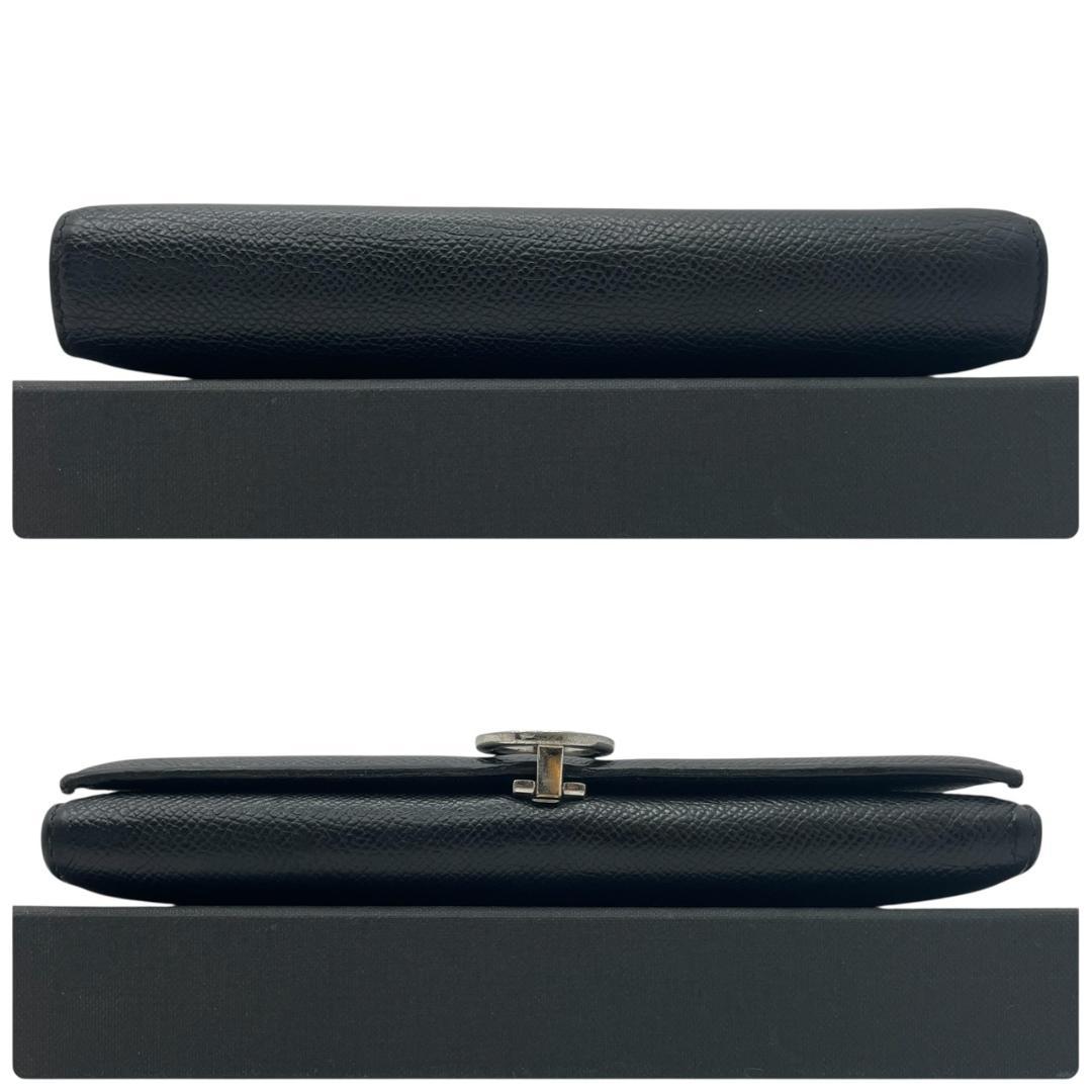 【美品】 BVLGARI ブルガリ 長財布 ビーゼロワン シルバークリップ