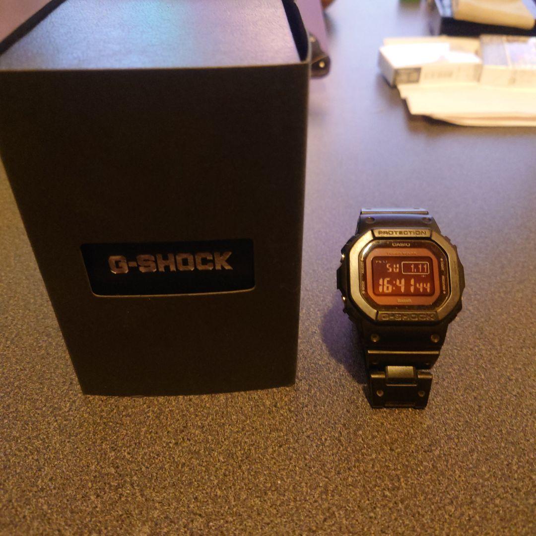 G-SHOCK GW-B5600BC-1BJF ガラスフィルム付き
