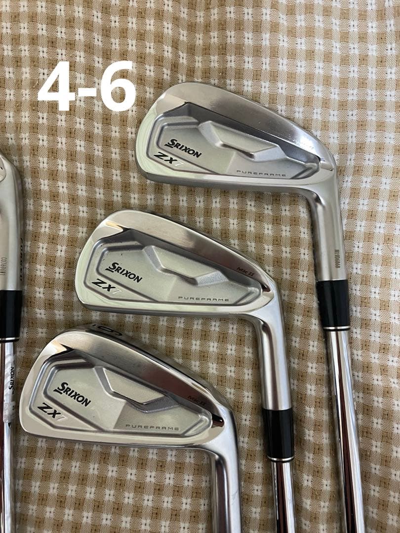 スリクソン ZX7 MK2 アイアン 4-P 7本 モーダス105DST S