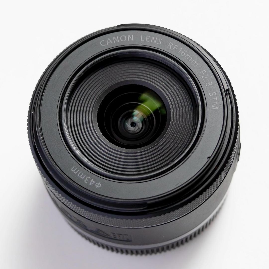 Canon RF16mm F2.8 STM レンズ＋フード（美品）