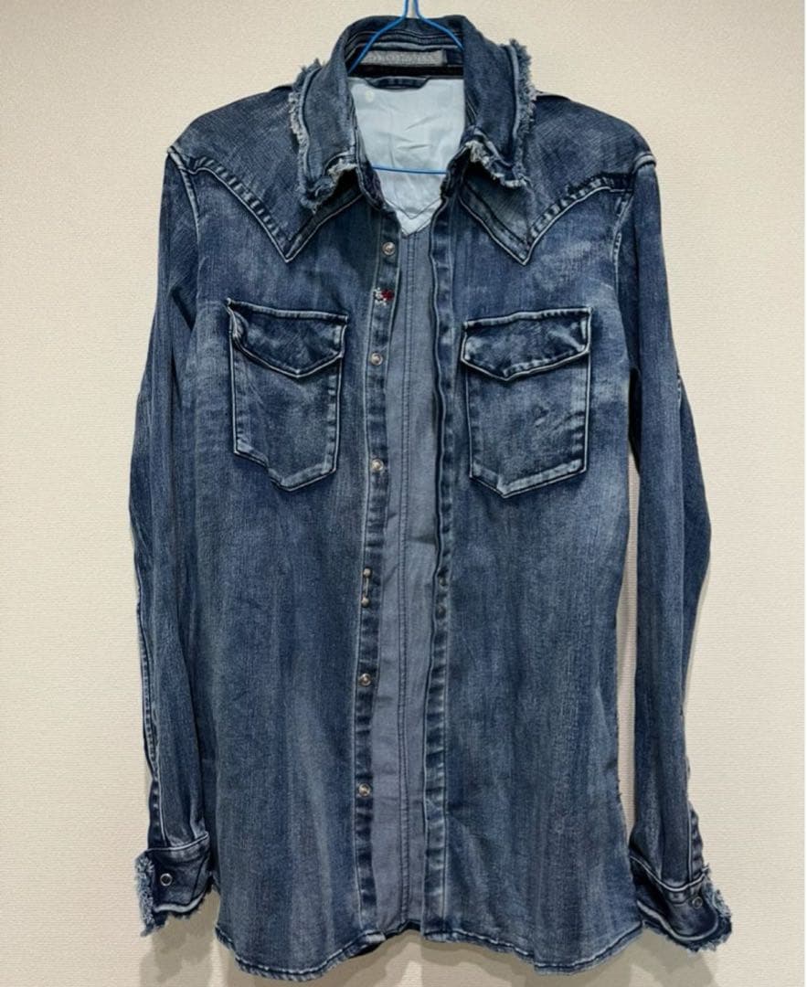 フランシストモークス デニム シャツ Mr.Children 桜井着