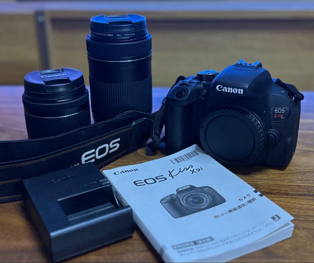Canon EOS Kiss X9i レンズ2本付き