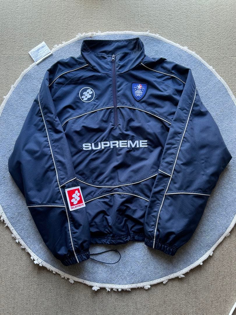 Supreme Reflective Piping Pullover セット