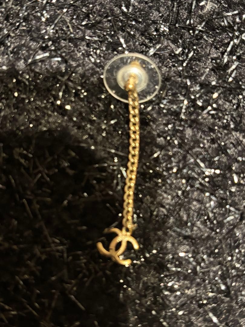専用❗️CHANEL ゴールドチェーンピアス(片耳用)
