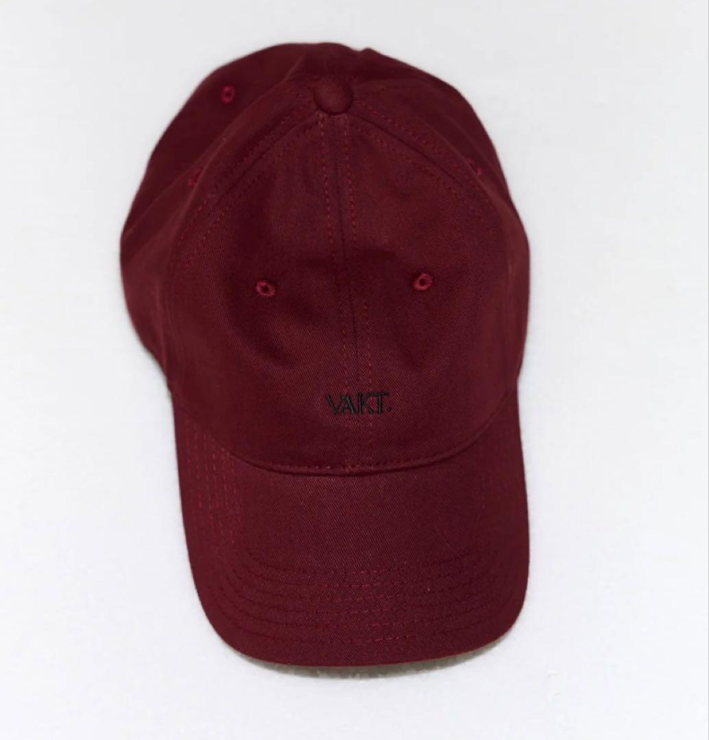 【新品】VAKT. CAP I /BURGUNDY