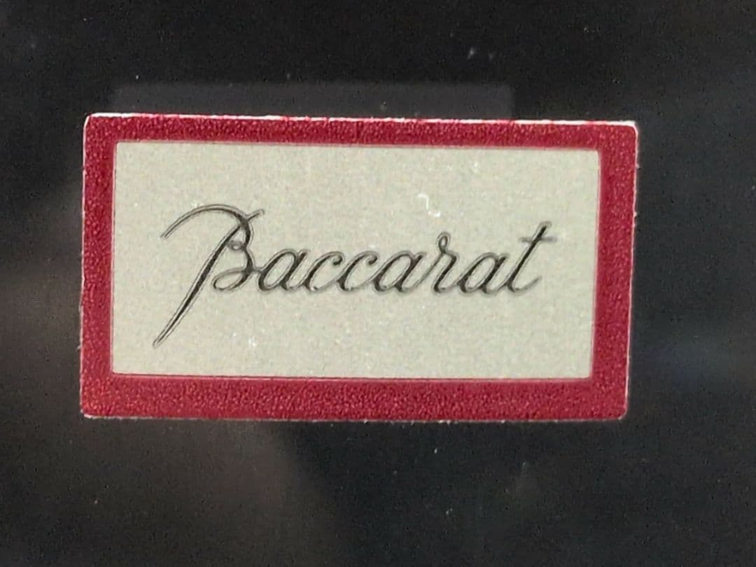 Baccarat バカラ 花瓶 フラワーベース　メトロノーム型 M2644