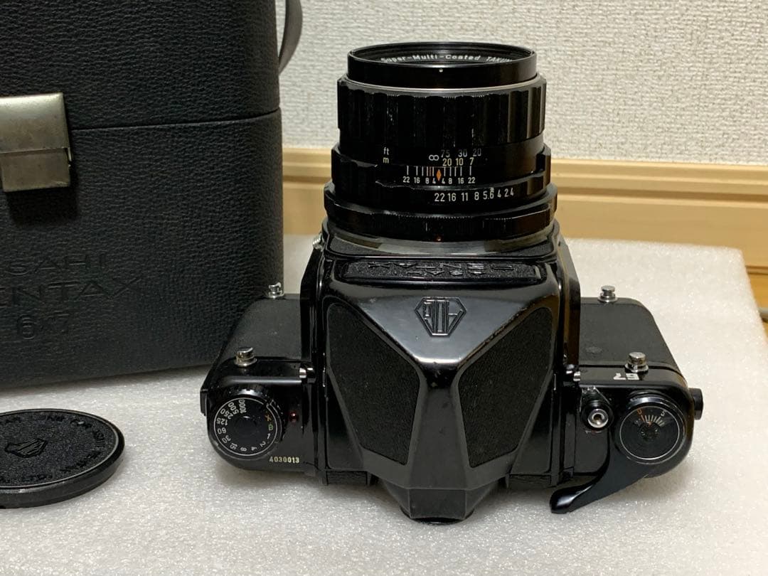 PENTAX 67 TAKUMAR 2.4 / 105 ケース付き