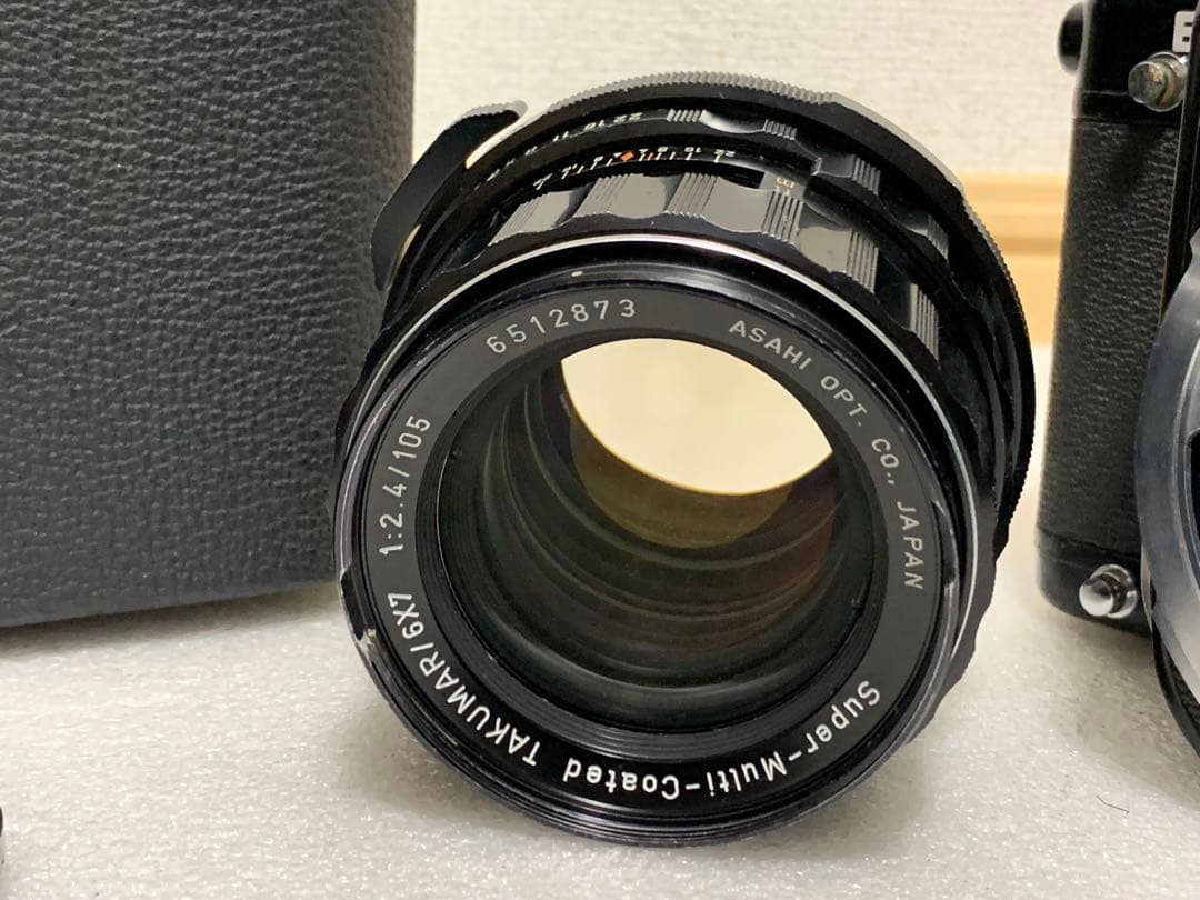 PENTAX 67 TAKUMAR 2.4 / 105 ケース付き
