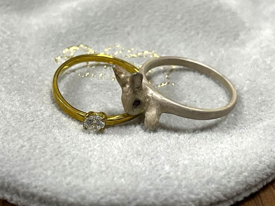 DECOvienya ウサギリングセット