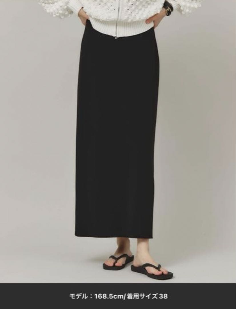 Curensology ブラックロングスカート サイズ38