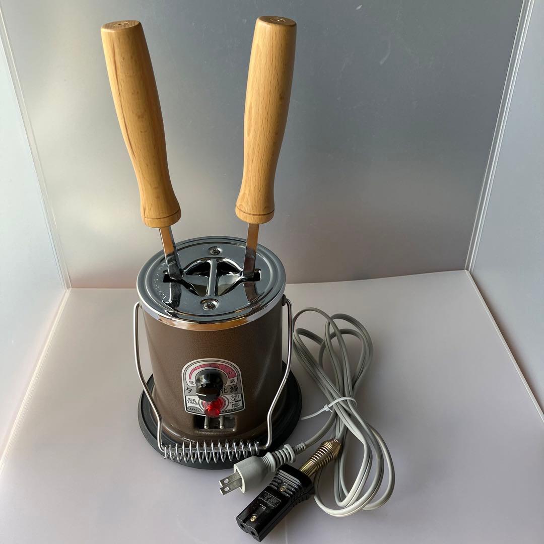 【匿名配送】タキイ電化鏝 2丁立和洋裁電化鏝 ランプ式