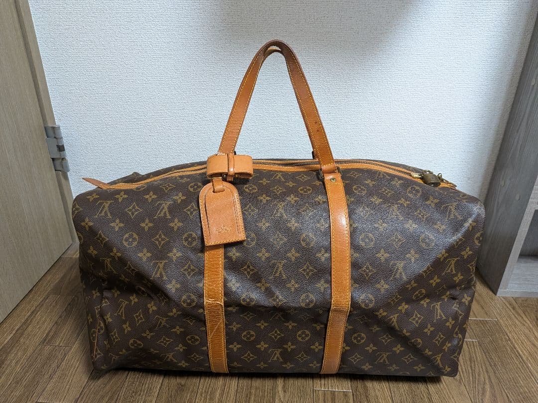 【LOUIS VUITTON】ボストンバッグ　サックスプール55 モノグラム