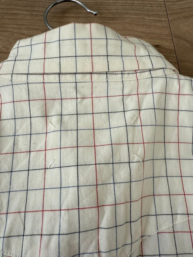 maison margiela マルジェラ　ウエスタン　チェック　シャツ