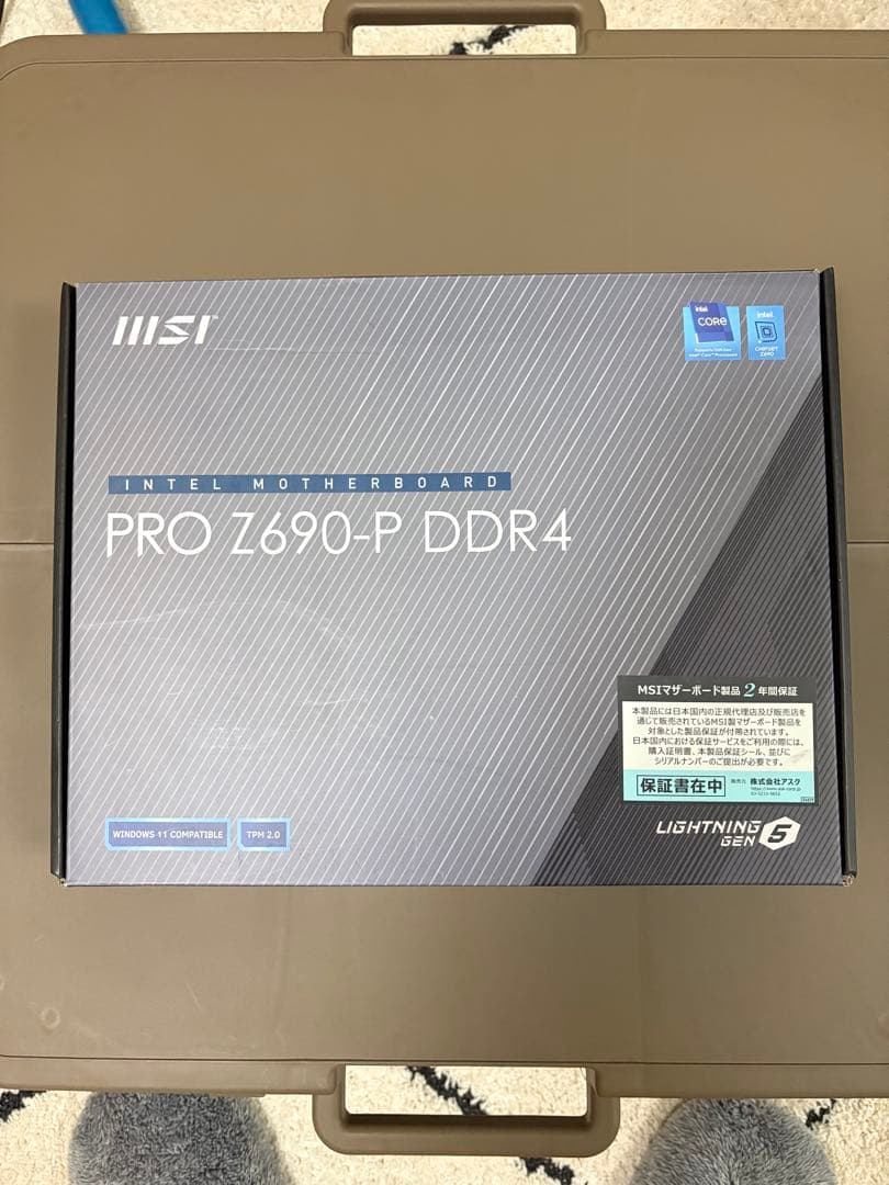 MSI PRO Z690-P DDR4 マザーボード メモリセットTARO