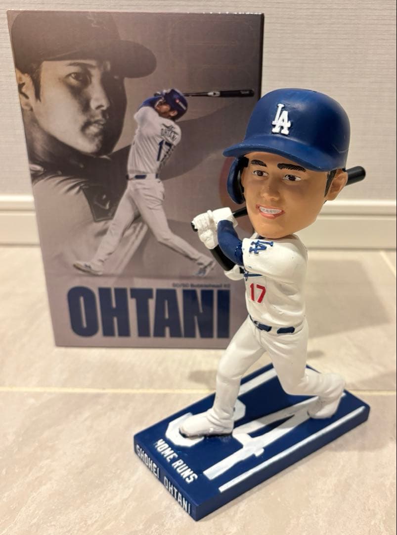 大谷翔平 ボブルヘッド 8/27 球場配布 50/50 ドジャース