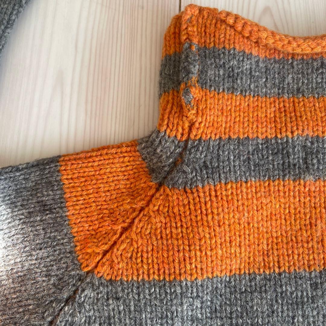 【レア物】INVERALLAN✖️ships ニット　目を引くニット　42サイズ