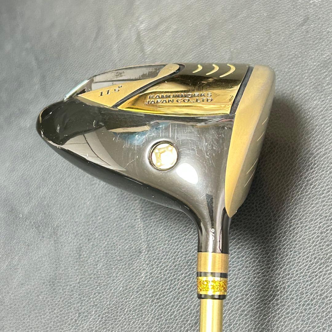 カムイワークス KM-300 GOLD ドライバー 11.5° 高反発