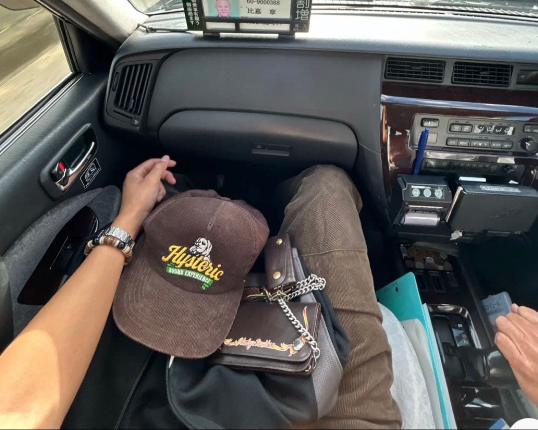 【80'S】　ハーレーダビッドソン　ミドルトラッカーウォレット　イルビゾンテ　付