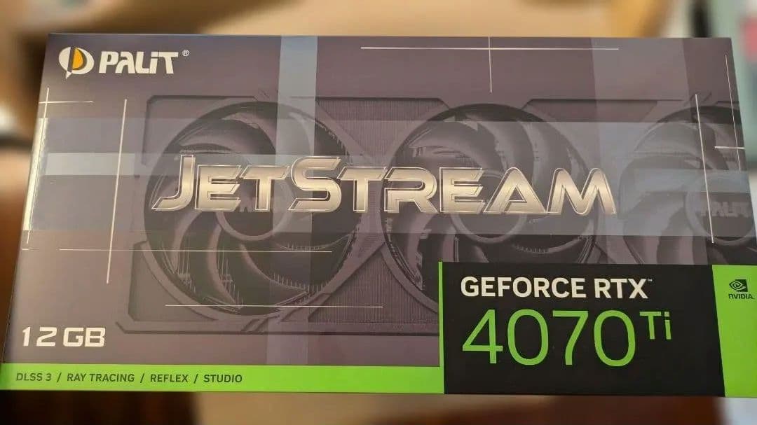グラフィックボード・グラボ・ビデオカード PALIT GeForce RTX 4070 Ti 12GB
