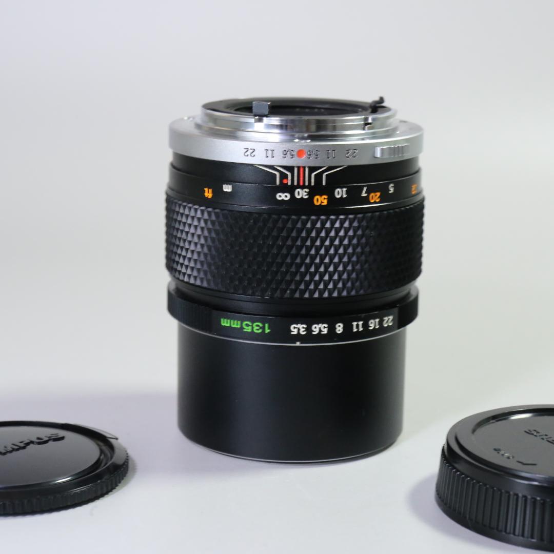 ☆完全動作☆美品 オリンパス OM-1 50mm F1.4 135ｍｍ＃321