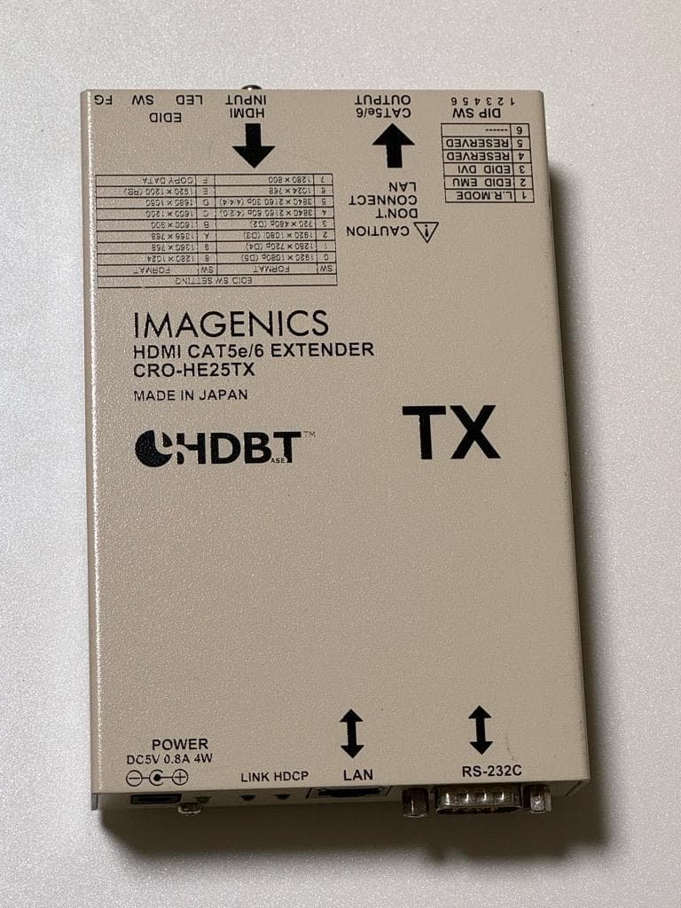 【値下げできます】HDMI延長、送信機　CRO-HE25TX