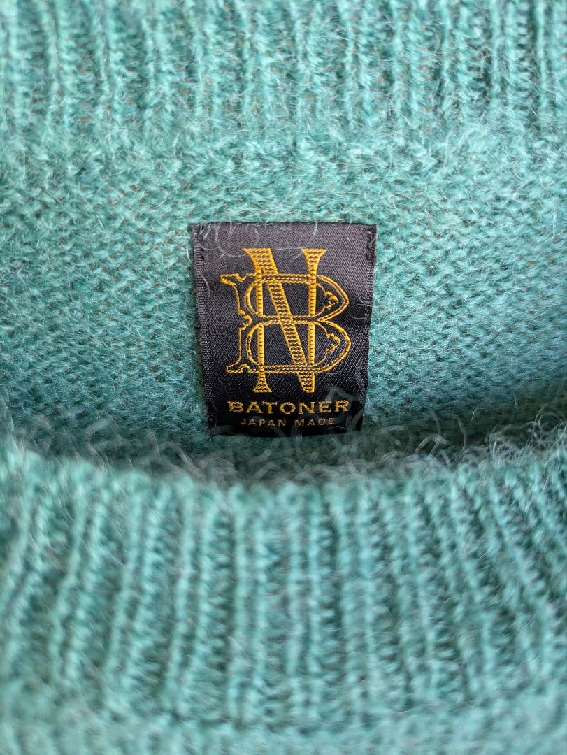 BATONER　ピュアモヘア　クルーネック　サイズ3