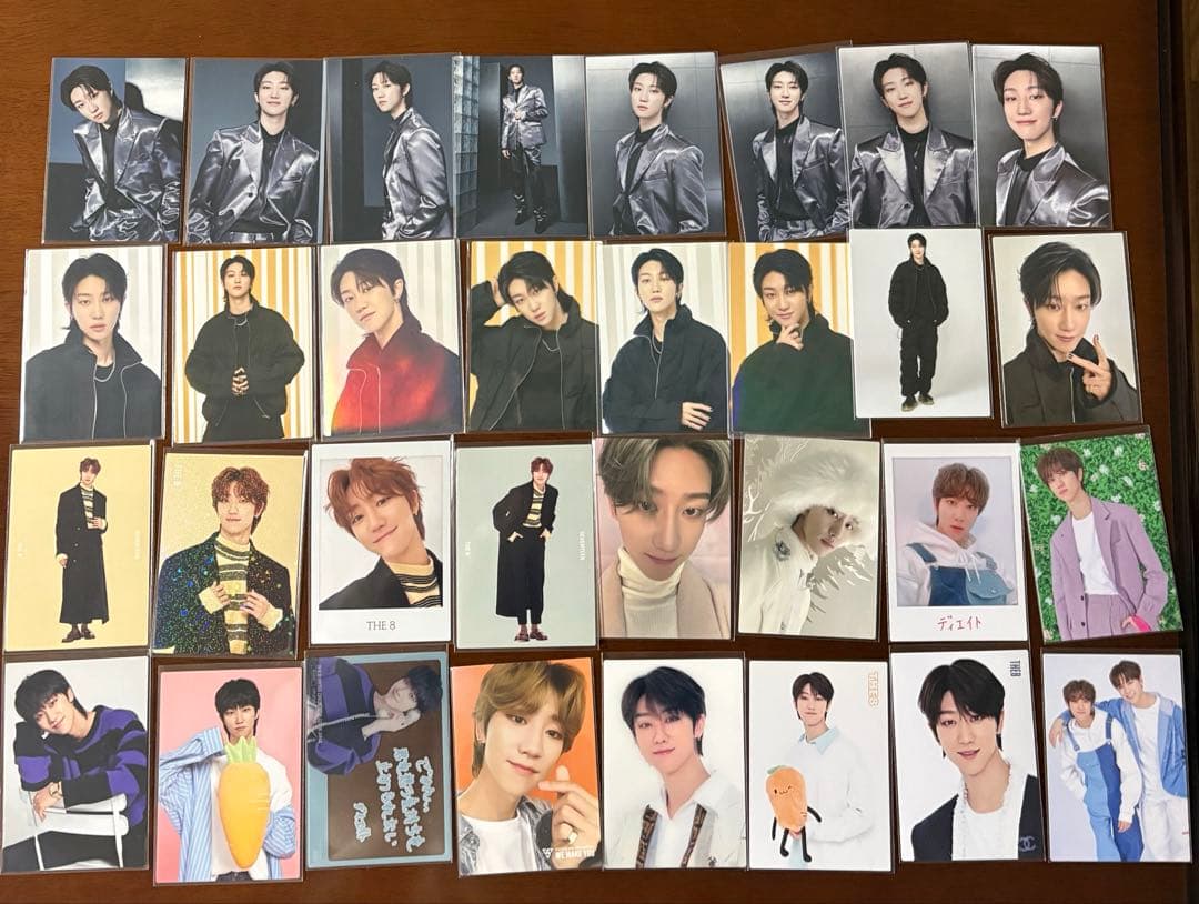 seventeen セブチ　トレカ　ディエイト　まとめ売り　コンプ　107枚