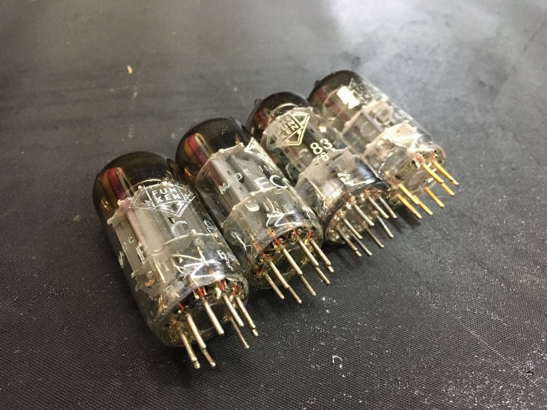 TELEFUNKEN 真空管 ECC803S1点 ECC83 3点 現状品