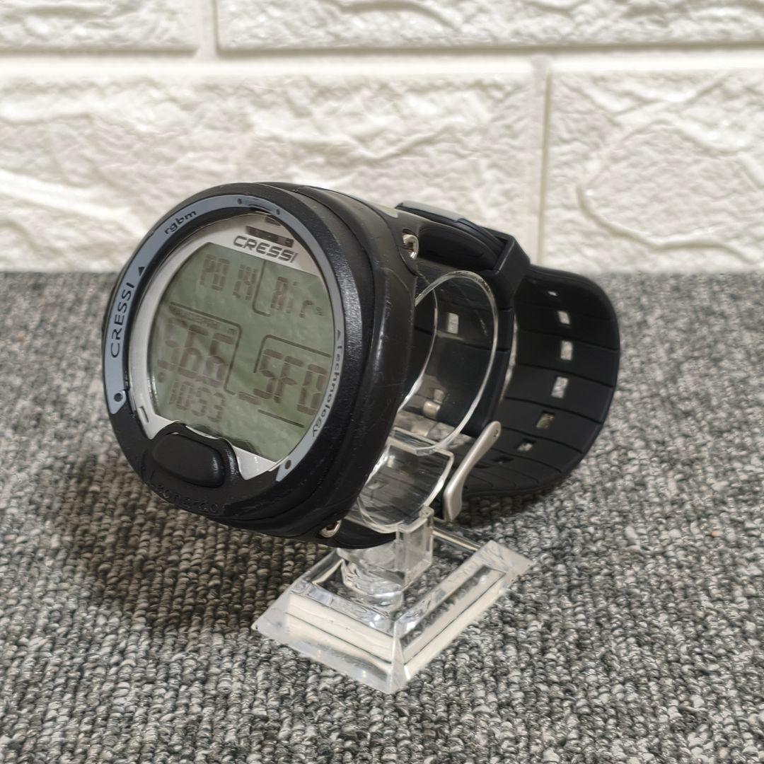 動作品 CRESSI デジタル ダイビングコンピュータ 腕時計 Leonardo