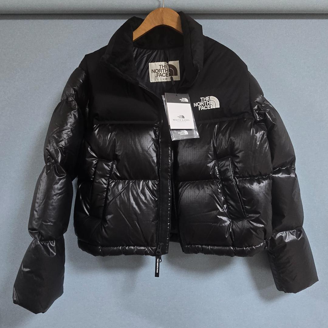 THE NORTH FACE ブラック ダウンジャケット　韓国　85（S）