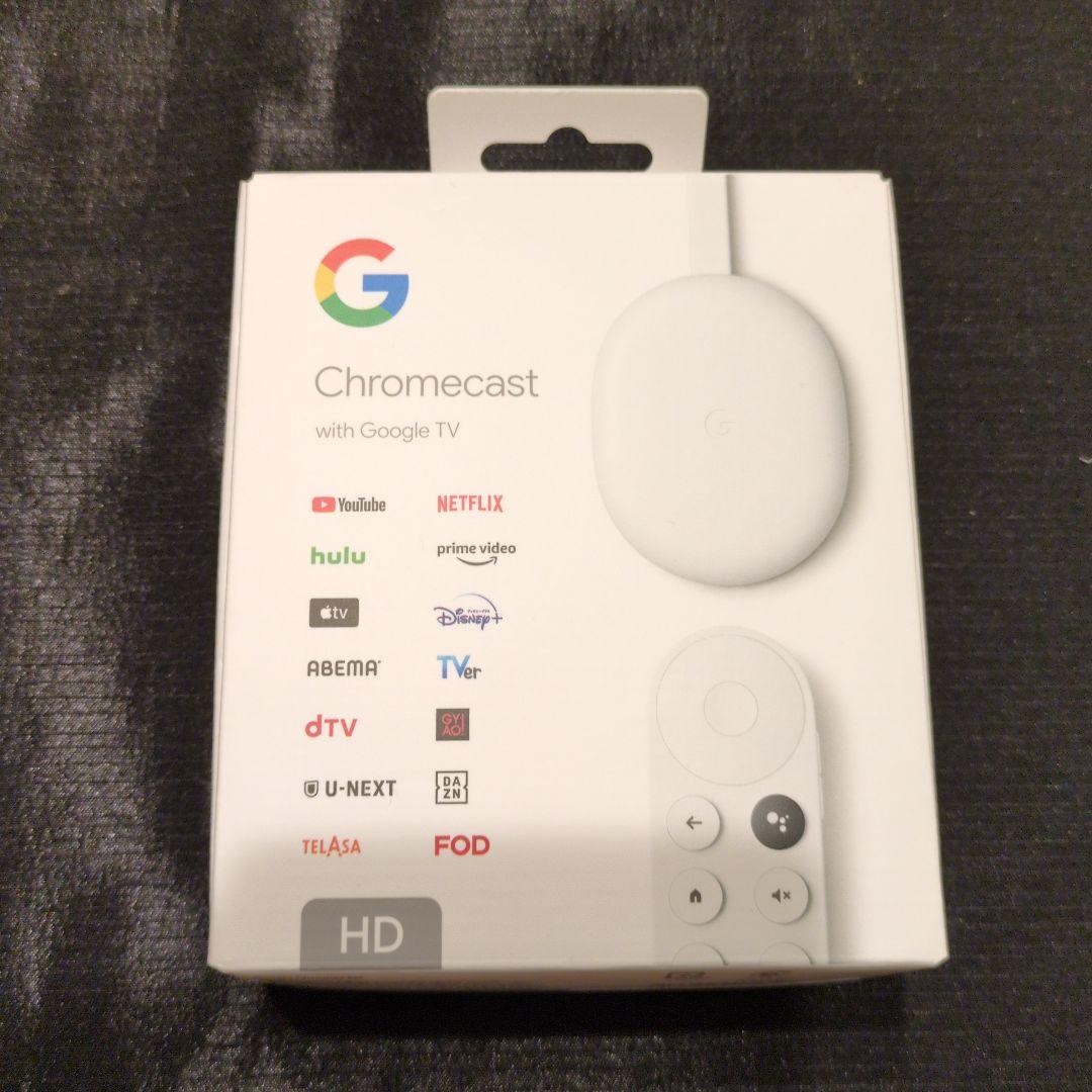 Google Chromecast with Google TV ホワイト