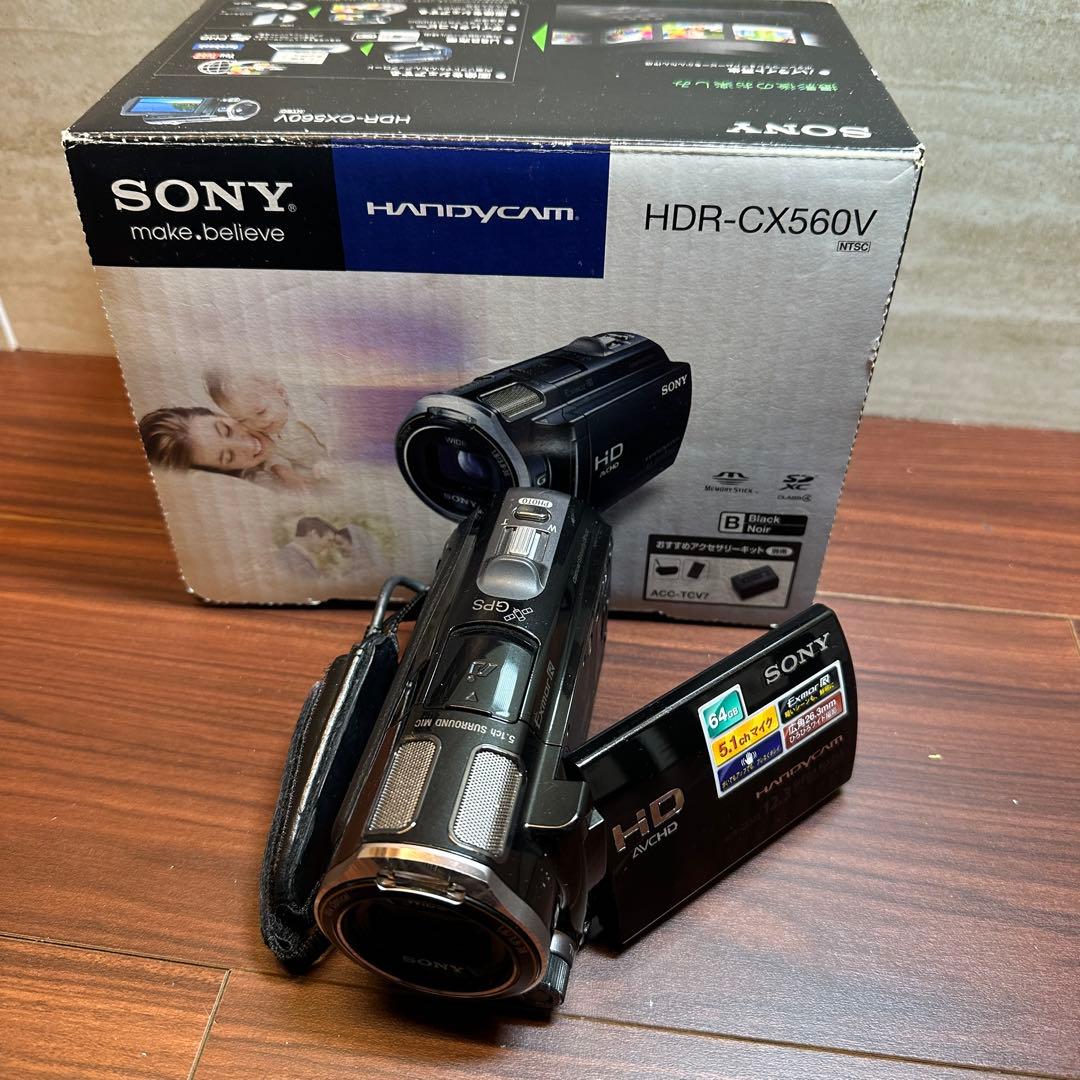 SONY HDR-CX560V ビデオカメラ 2033